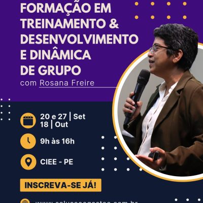 Curso de Formação em Treinamento e Desenvolvimento e Dinâmica de Grupo
